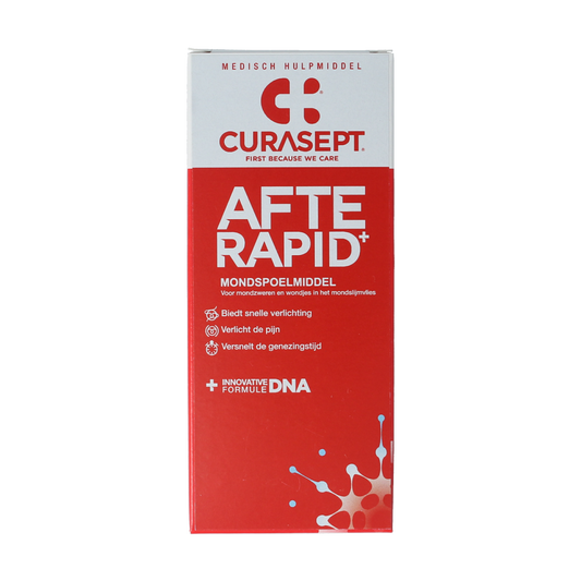Curasept Afterapid mondwater 125.00 Milliliter