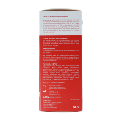 Curasept Afterapid mondwater 125.00 Milliliter