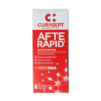Curasept Afterapid mondwater 125.00 Milliliter