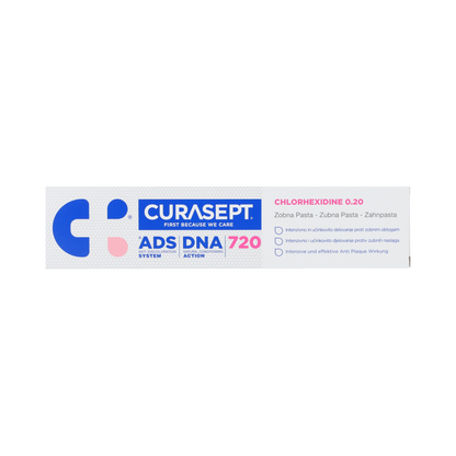Curasept ADS DNA 720 CHX 0,20% gel-tandpasta 75.00 Milliliter
