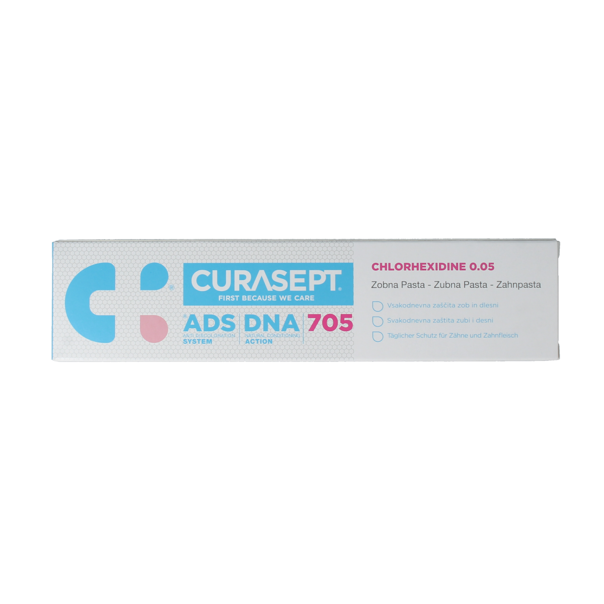 Curacept ADS DNA 705 CHX 0,05% gel-tandpasta 75.00 Milliliter