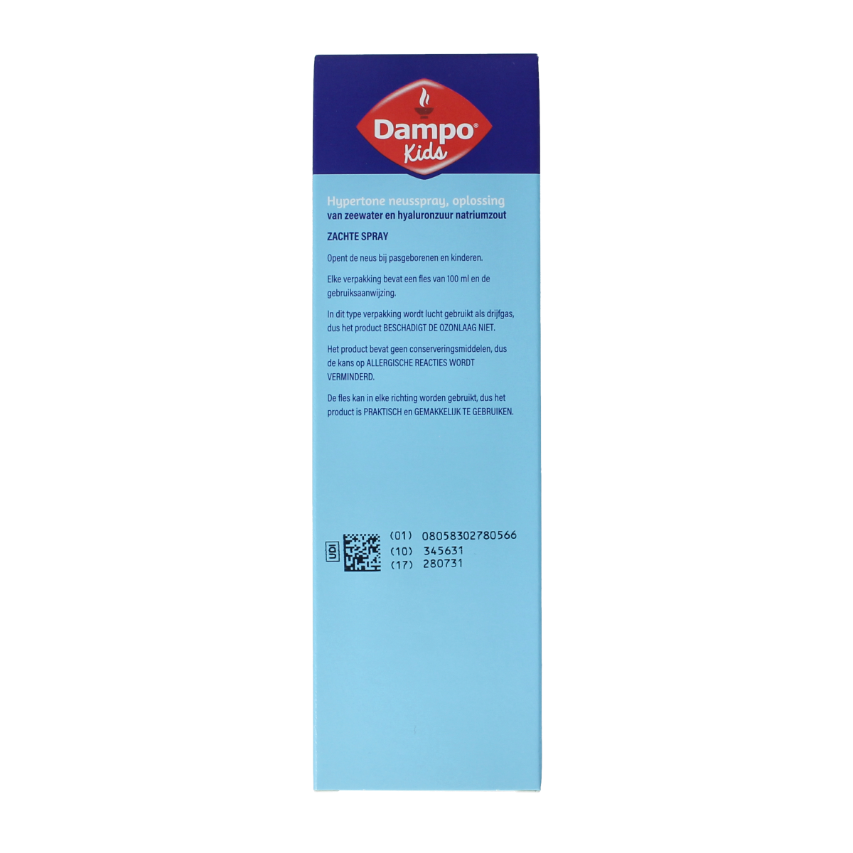 Dampo Nevel neusspray kind 100.00 Milliliter
