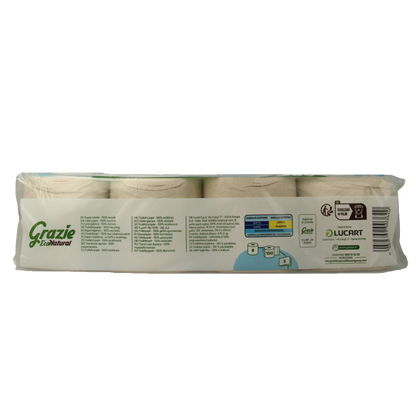 Grazie Natural Toiletpapier 3-laags 8 Stuks