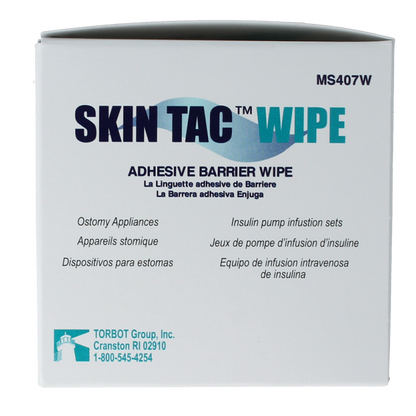 Diversen Skin tac wipe MS407W 50 Stuks