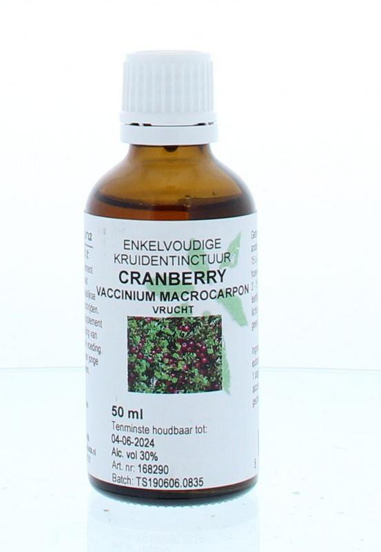 Cruydhof Cranberry vrucht tinctuur 50 Milliliter