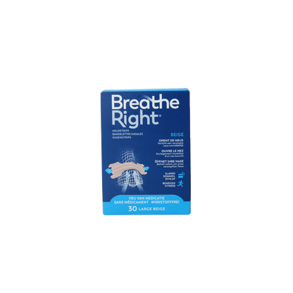 Breathe Right Neusstrips right large 30 Stuks