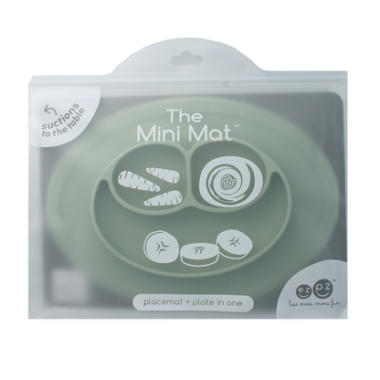 ezpz Mini mat sage 1.00 Stuks