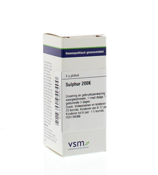 VSM Sulphur 200K 4 Gram