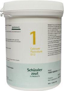 Pflüger Calcium fluoratum 1 D12 Schussler 1000 Tabletten