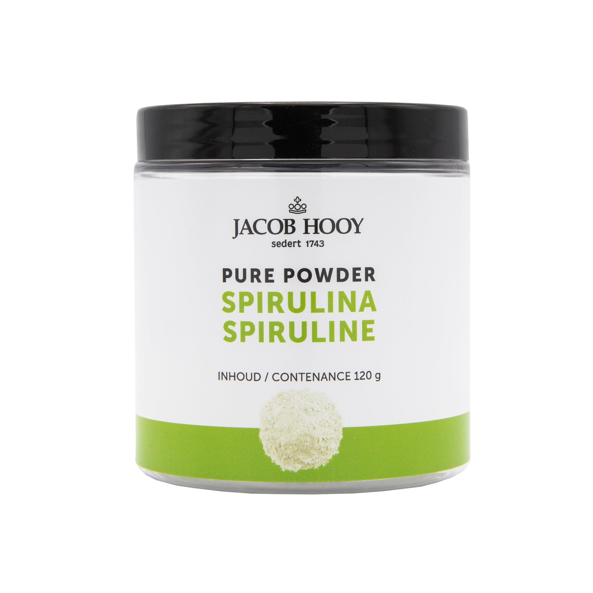 Jacob Hooy Pure Powder spirulina 120.00 Gram