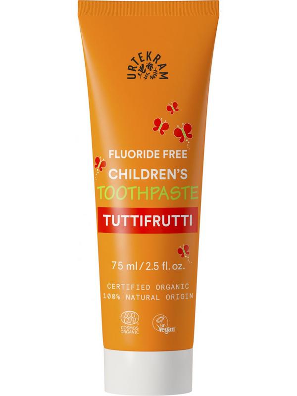Urtekram Tandpasta kind tuttifrutti 75 Milliliter