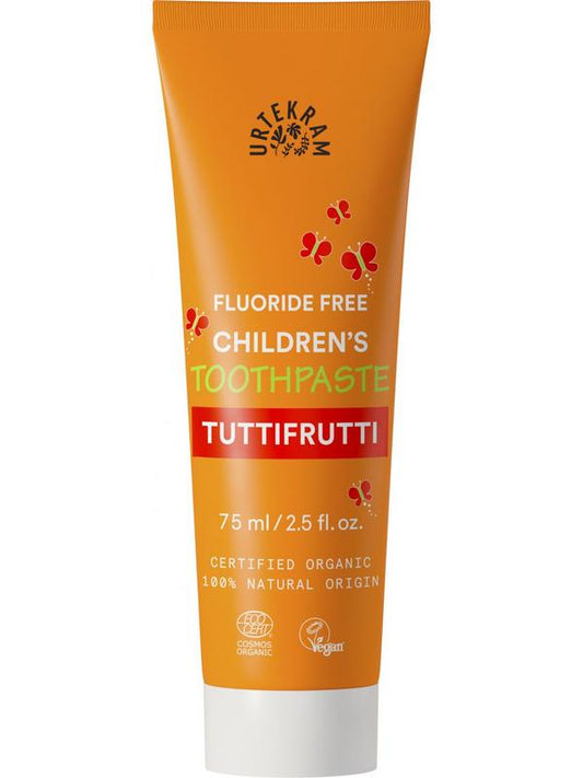 Urtekram Tandpasta kind tuttifrutti 75 Milliliter