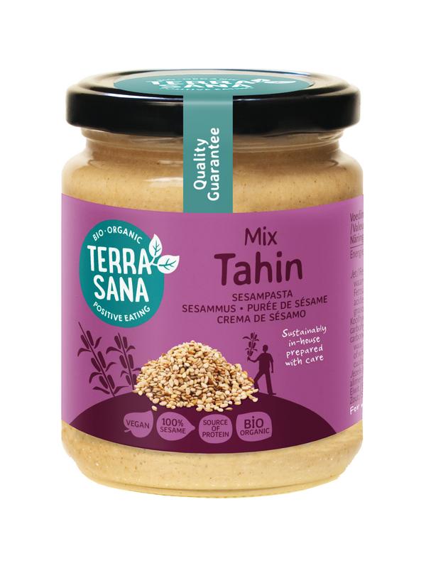 TerraSana Tahin sesampasta mix bruin/wit bio 250.00 Gram