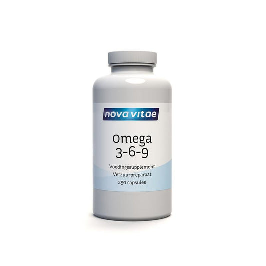 Nova Vitae Omega 3 6 9 1000 mg 250 Capsules