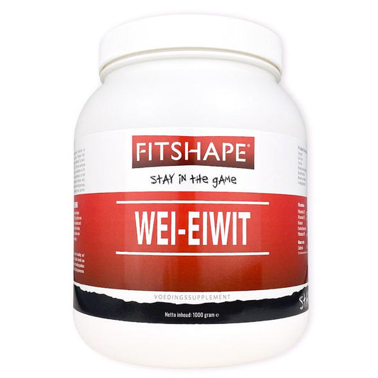 Fitshape Wei eiwit vanille  2 Kilogram