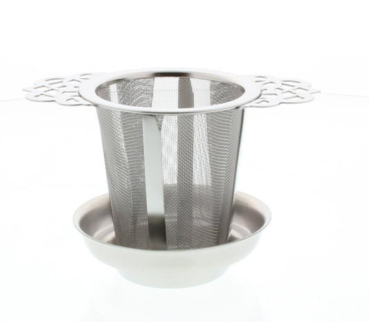 Geels Permanentfilter RVS ornament + deksel 1 Stuks
