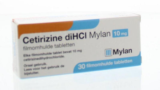 Mylan Cetirizine diHCl 10mg 30 Tabletten