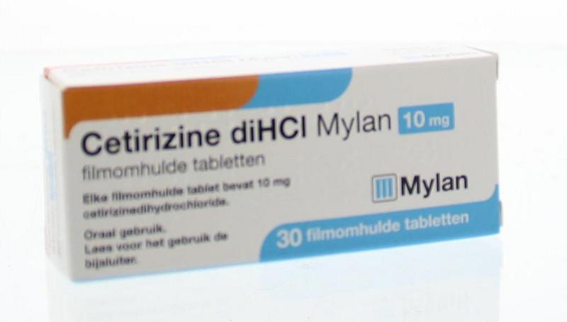 Mylan Cetirizine diHCl 10mg 30.00 Tabletten