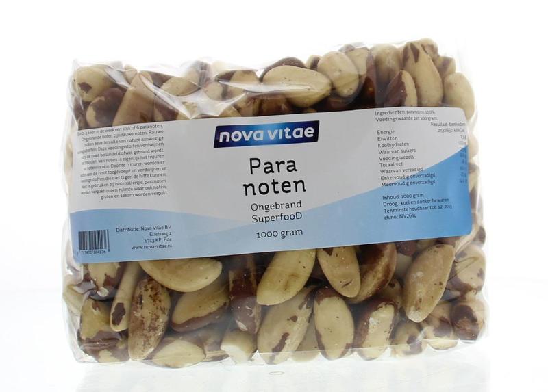 Nova Vitae Paranoten ongebrand raw 1 Kilogram