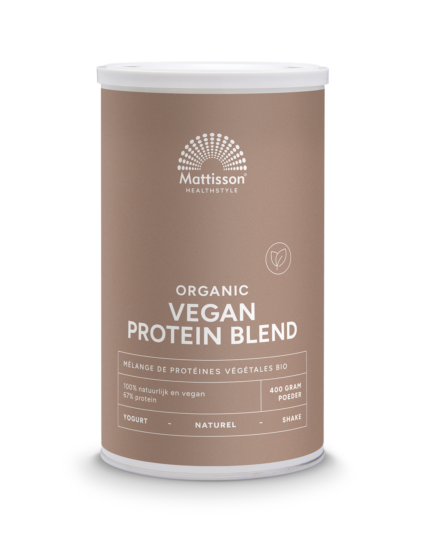 Mattisson Organic vegan protein blend 67% bio 400.00 Gram