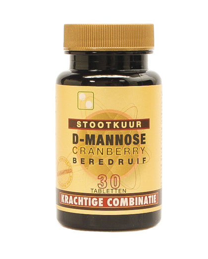 Artelle D-Mannose cranberry berendruif stootkuur 30 Tabletten