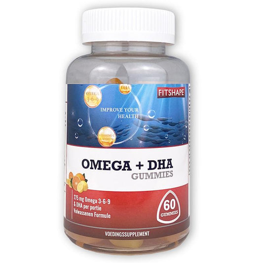 Fitshape Omega + DHA 60 Gummies