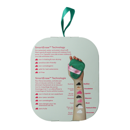 Make Up Eraser 7 Day set green recycled 7 Stuks