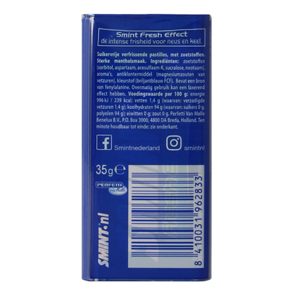 Smint Fresh effect strong menthol 50 Stuks