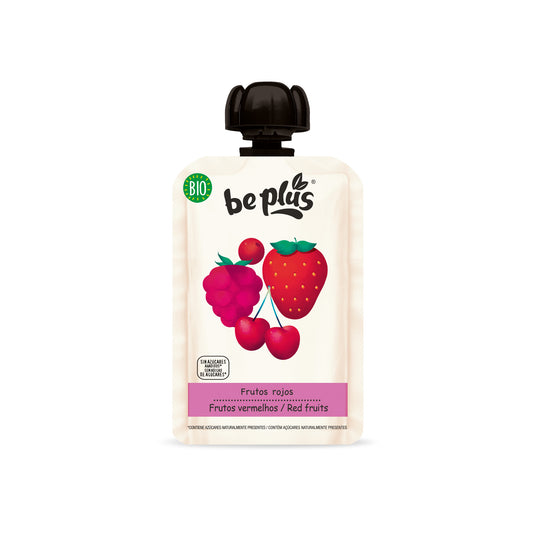 Beplus Knijpfruit 100% forest fruit bio 100 Gram