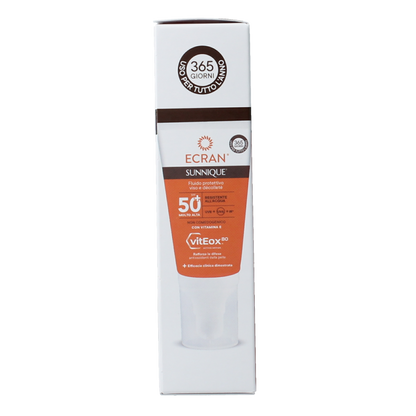 Ecran Sunique facial en decollete SPF50 50 Milliliter