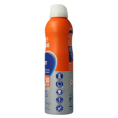 Ecran Sun milk spray invisible sport SPF50 250 Milliliter