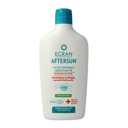 Ecran Aftersun melk hydraterend & kalmerend aloe vera 400.00 Milliliter