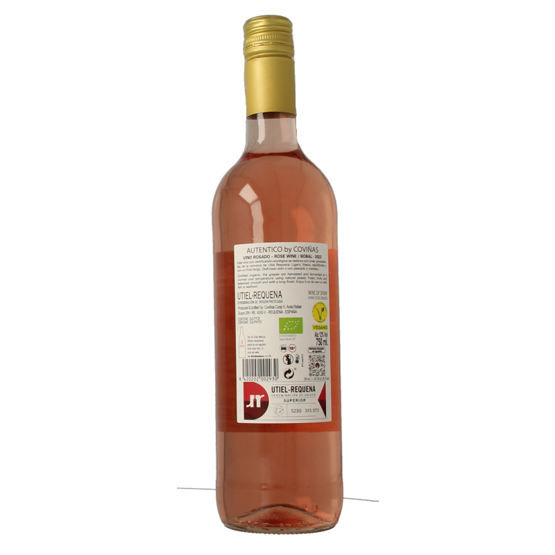 Autentico Bobal rosado rose bio 750 Milliliter