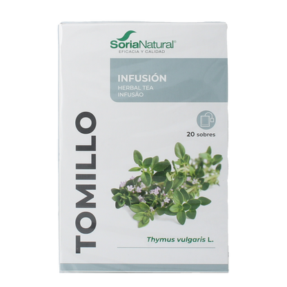 Soria Natural Tijm tomillo infusie 20.00 Zakjes