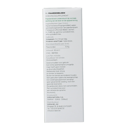 Soria Natural Taraxacum officinalis extract 50.00 Milliliter
