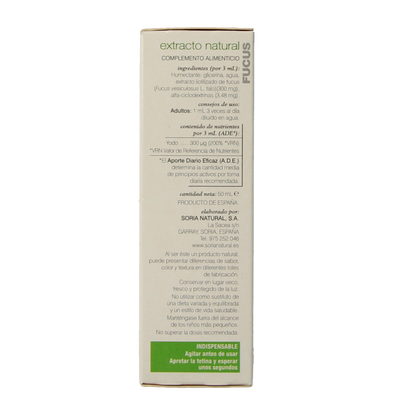 Soria Natural Fucus vesiculosus XXI 50 Milliliter