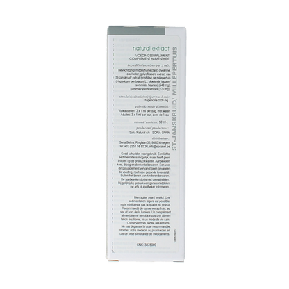 Soria Natural Hypericum perforatum extract 50 Milliliter