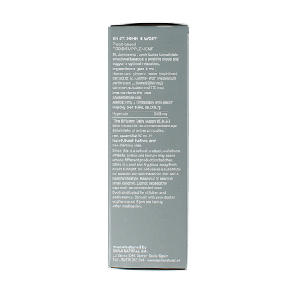 Soria Natural Hypericum perforatum extract 50 Milliliter