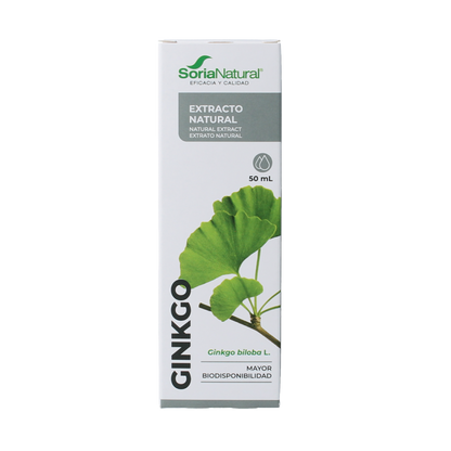 Soria Natural Ginkgo biloba extract 50 Milliliter