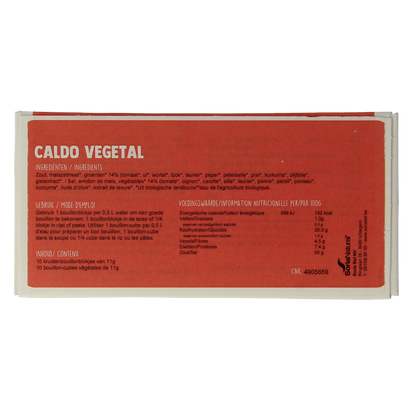Soria Natural Bouillonblokjes plantaardig bio 10 Stuks