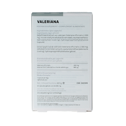 Soria Natural 34- S Valeriana XXI 30.00 Capsules