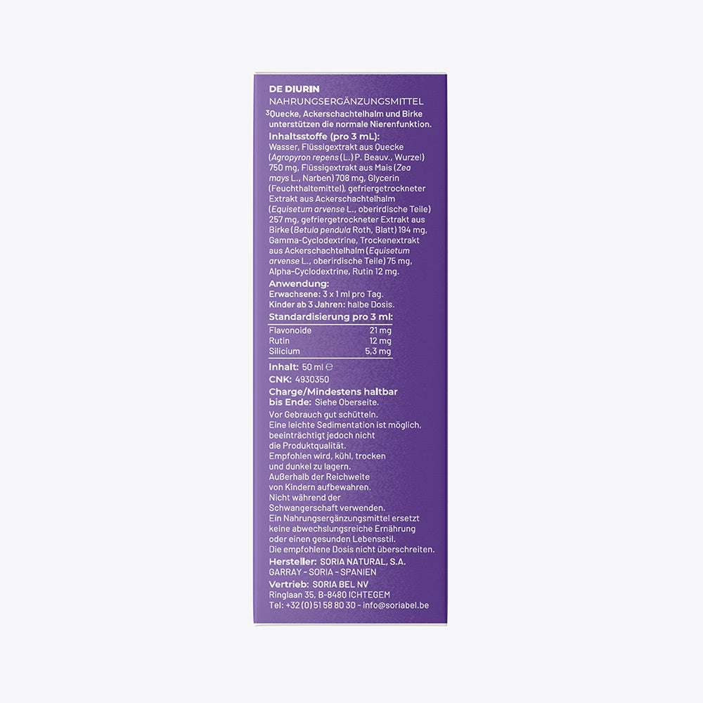 Soria Natural Diurin composor 07 50 Milliliter