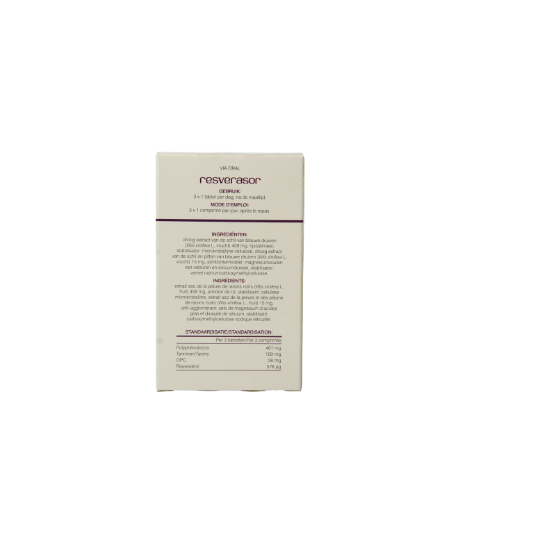 Soria Natural Resverasor 600mg 60 Tabletten