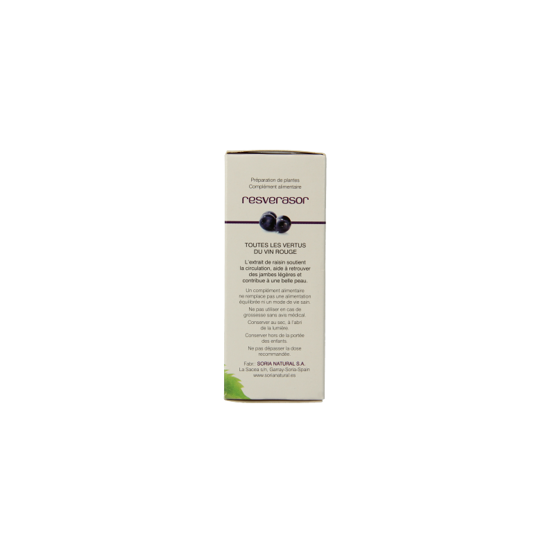 Soria Natural Resverasor 600mg 60 Tabletten