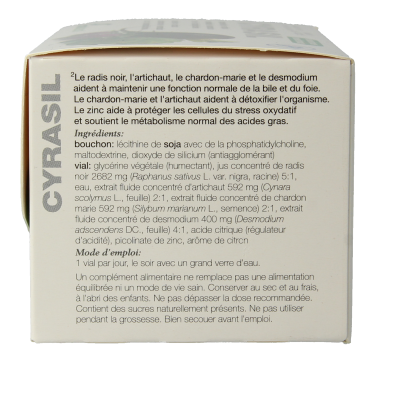 Soria Natural Cyrasil 10ml 15 Ampullen
