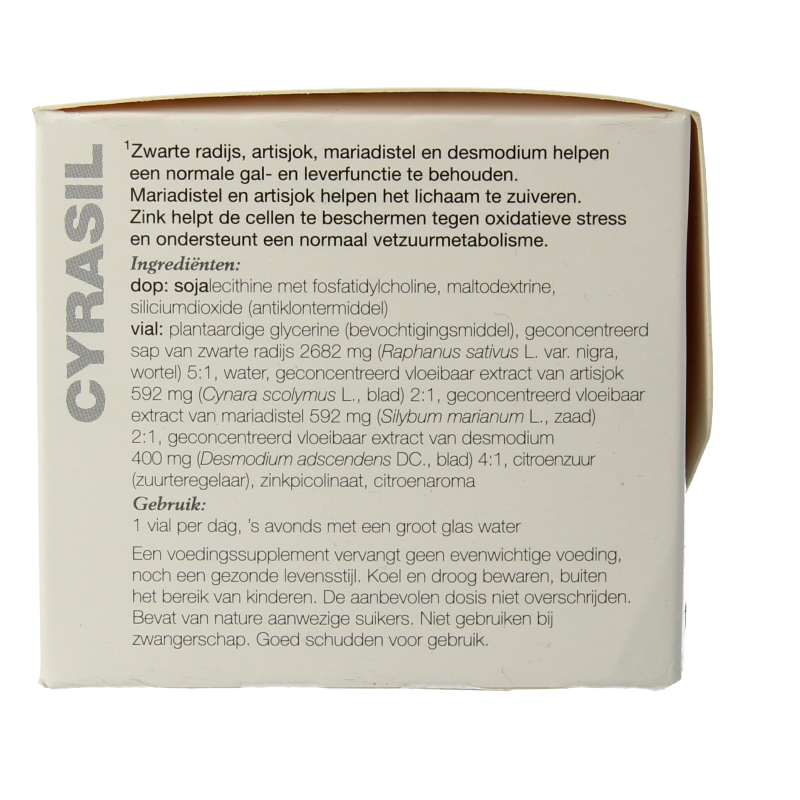 Soria Natural Cyrasil 10ml 15 Ampullen