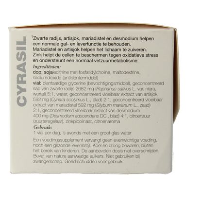 Soria Natural Cyrasil 10ml 15 Ampullen