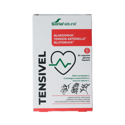 Soria Natural Tensivel bloeddruk 30 Capsules