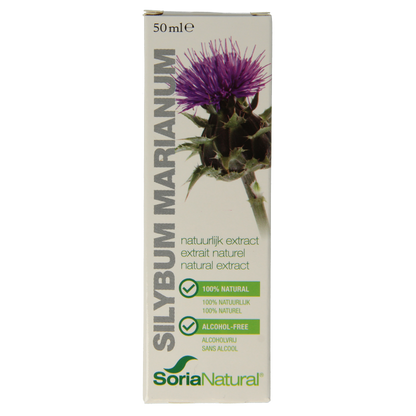 Soria Natural Silybum marianum extract 50 Milliliter