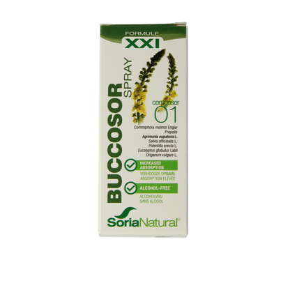 Soria Natural Composor 1 buccosor spray XXI 30 Milliliter